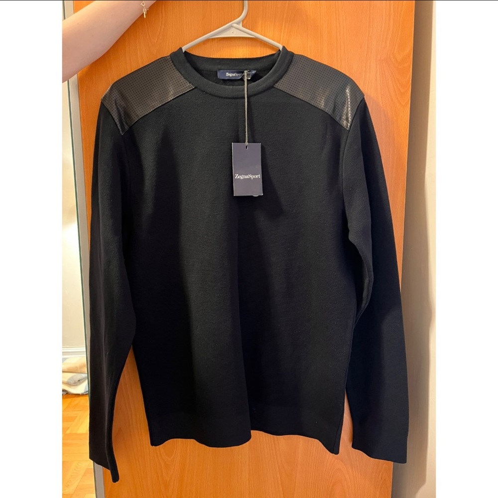 Knitted sweatshirt ZegnaSport , black color , size M